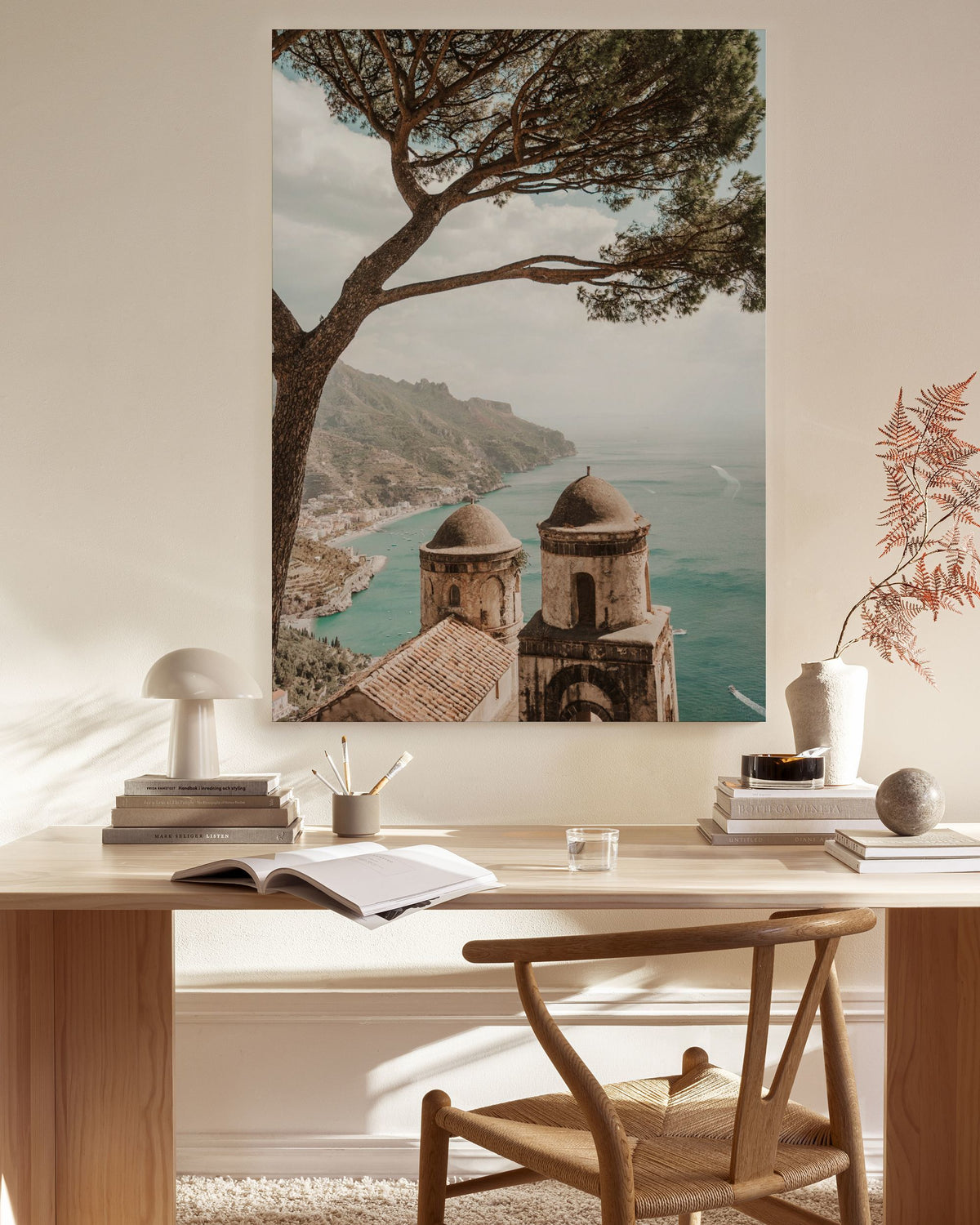Villa Rudolfo View Canvas print