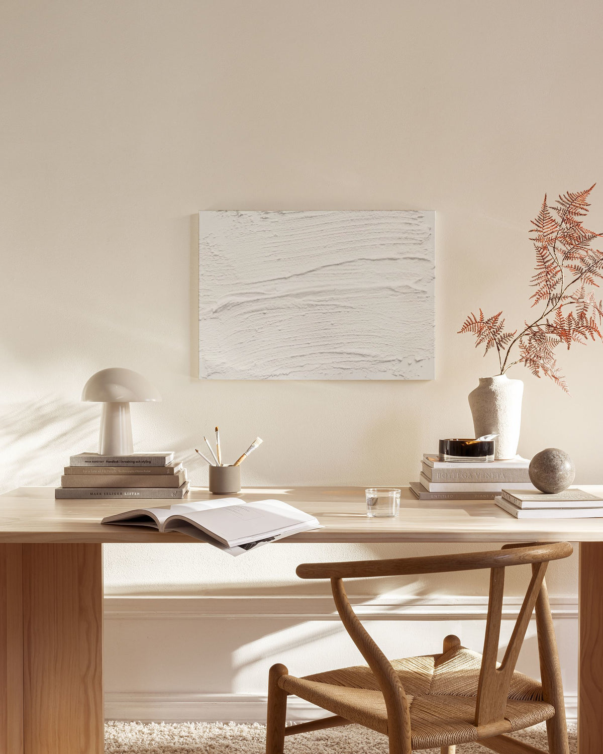 Plaster Texture Canvas print