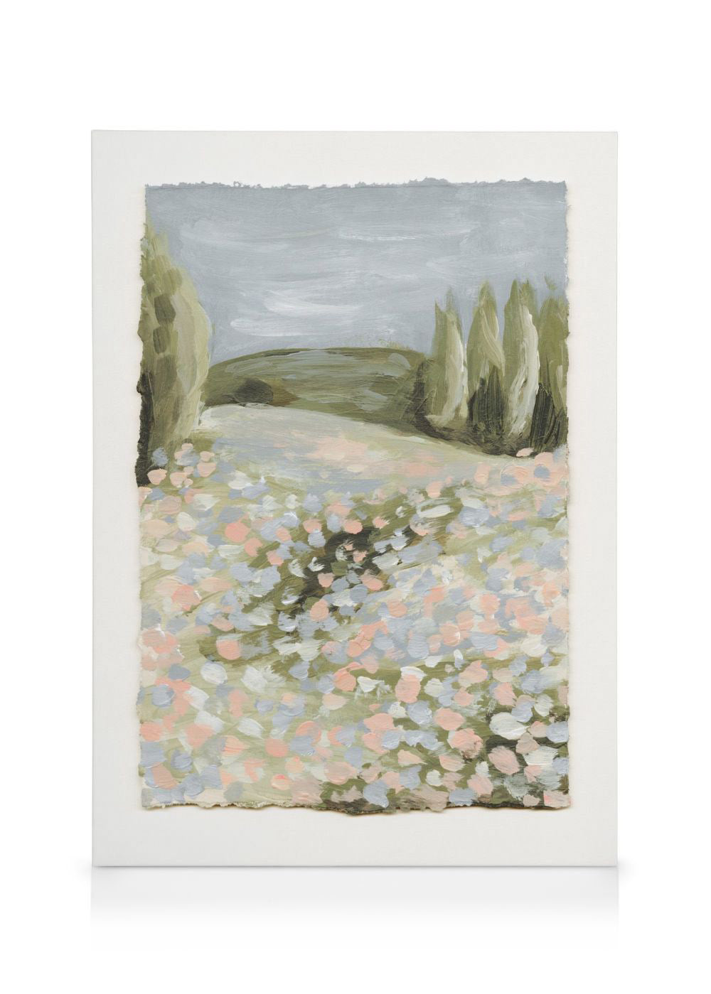Floral Landscape Canvas print