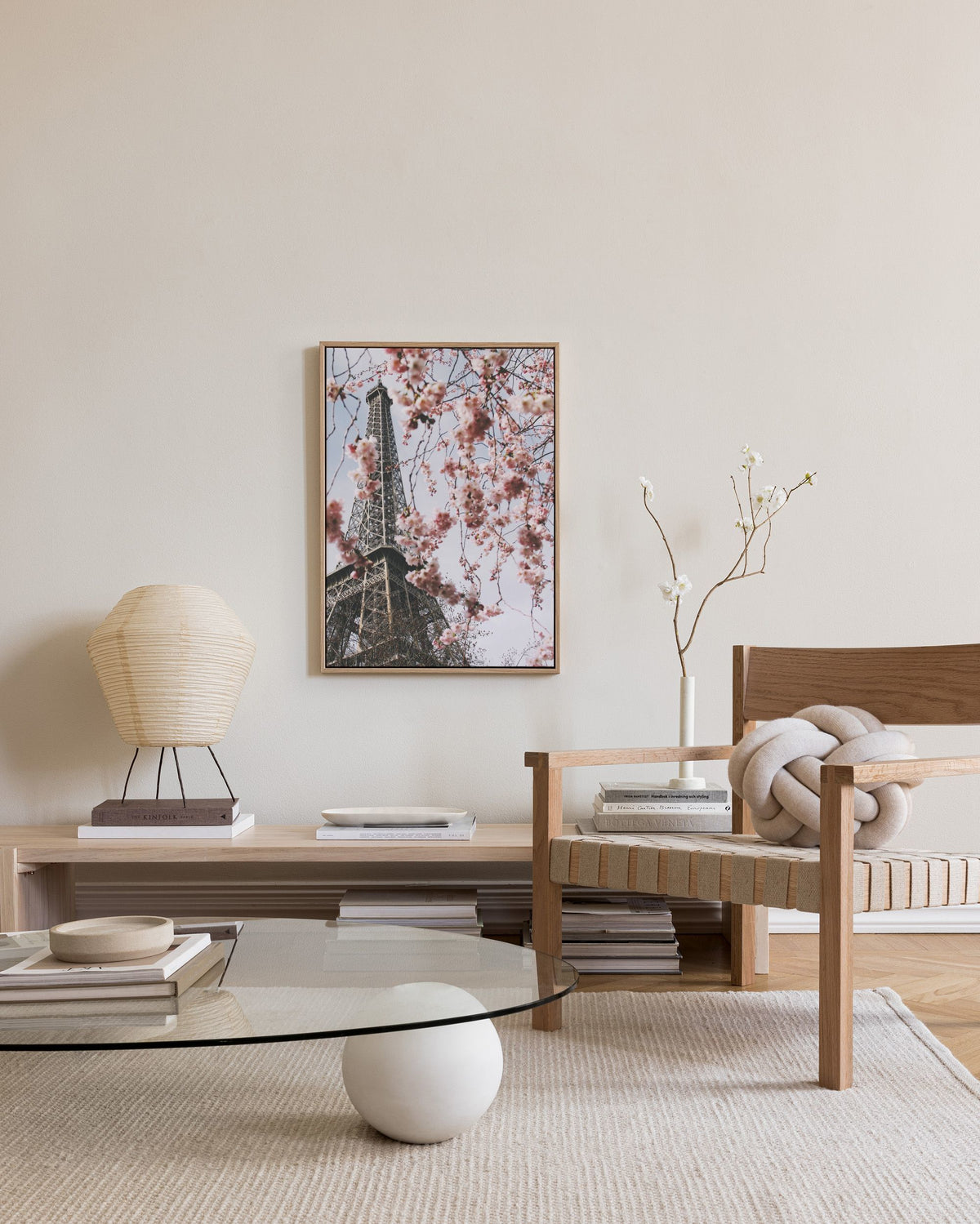 Blooming Paris Canvas print