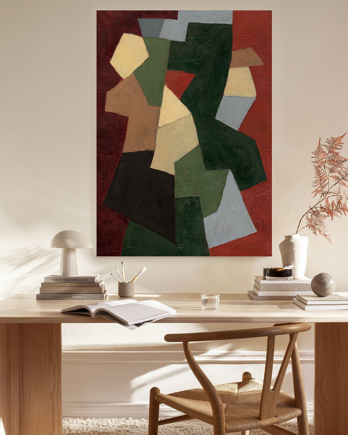 In the Market Canvas print
