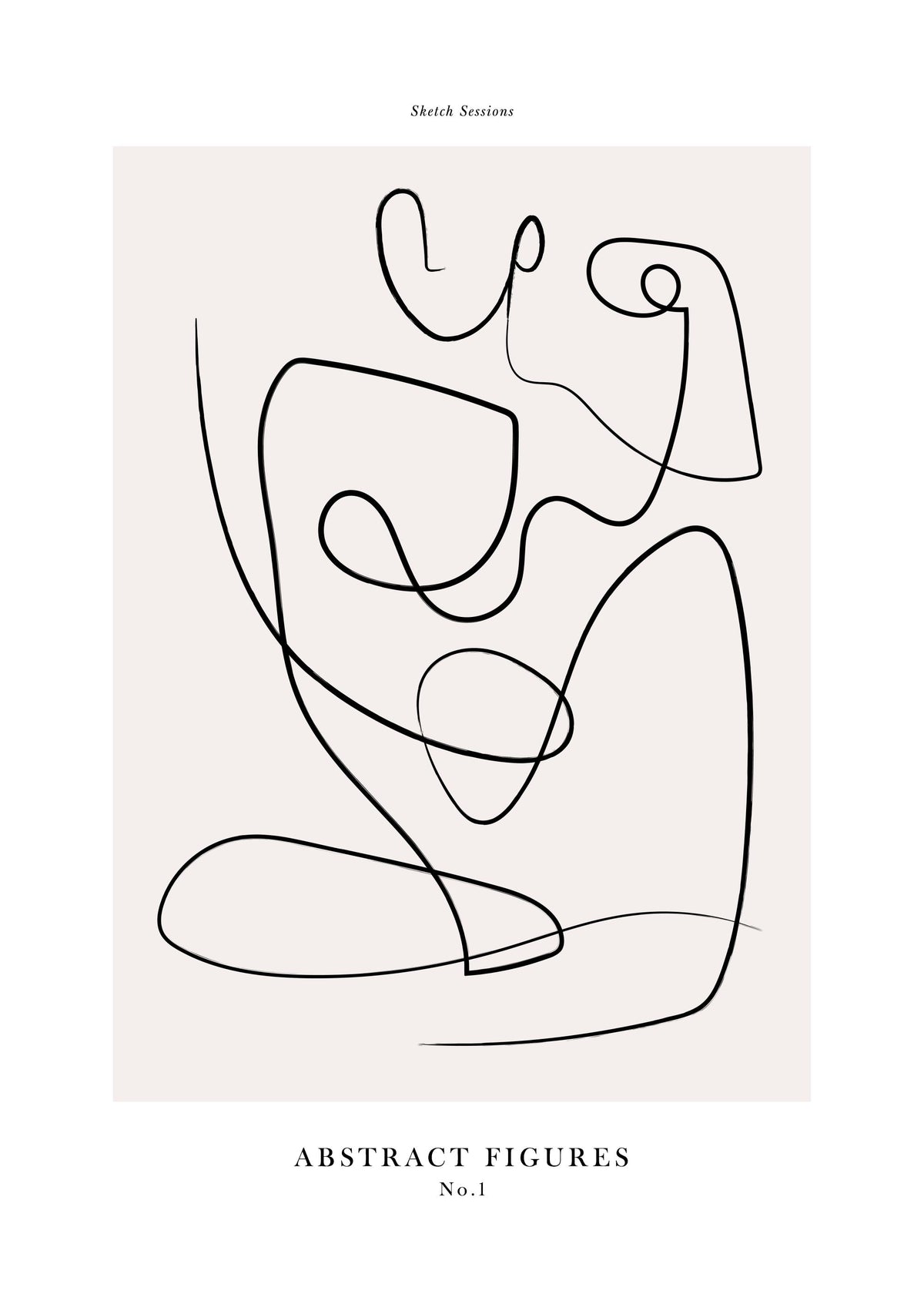 Abstract Figures No1 Print