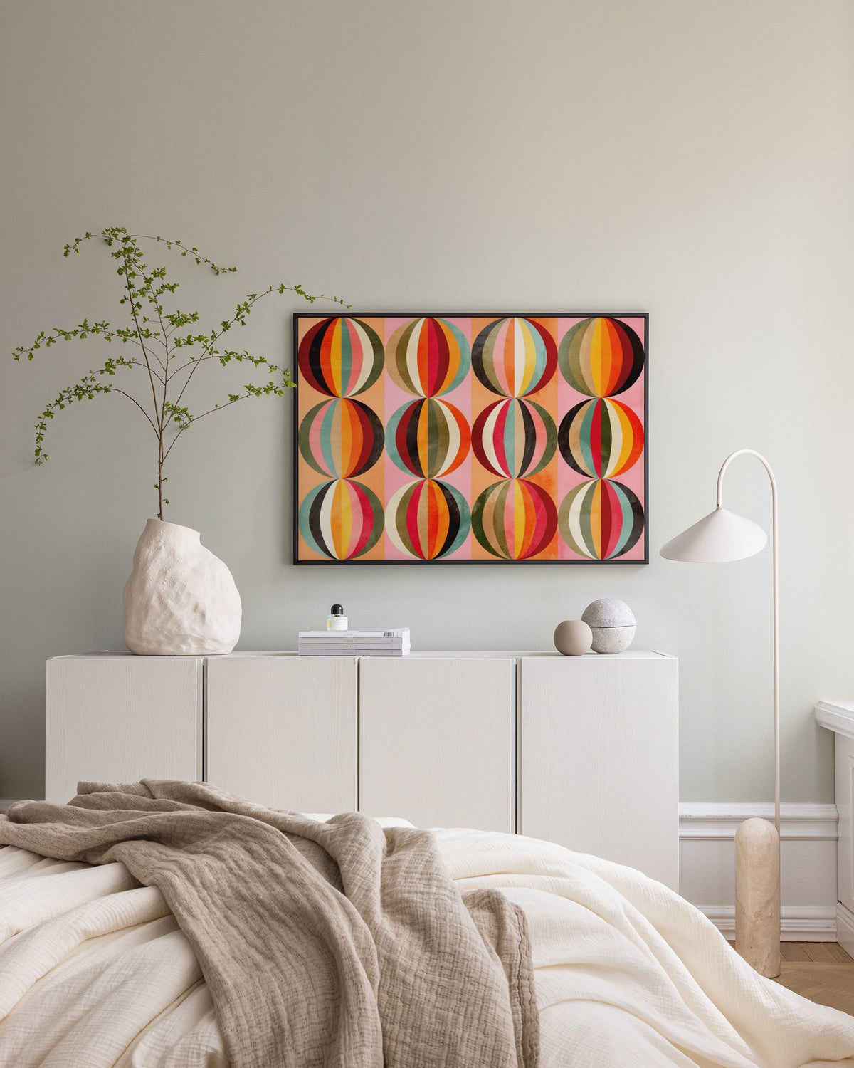 Chromatic Carnival Canvas print