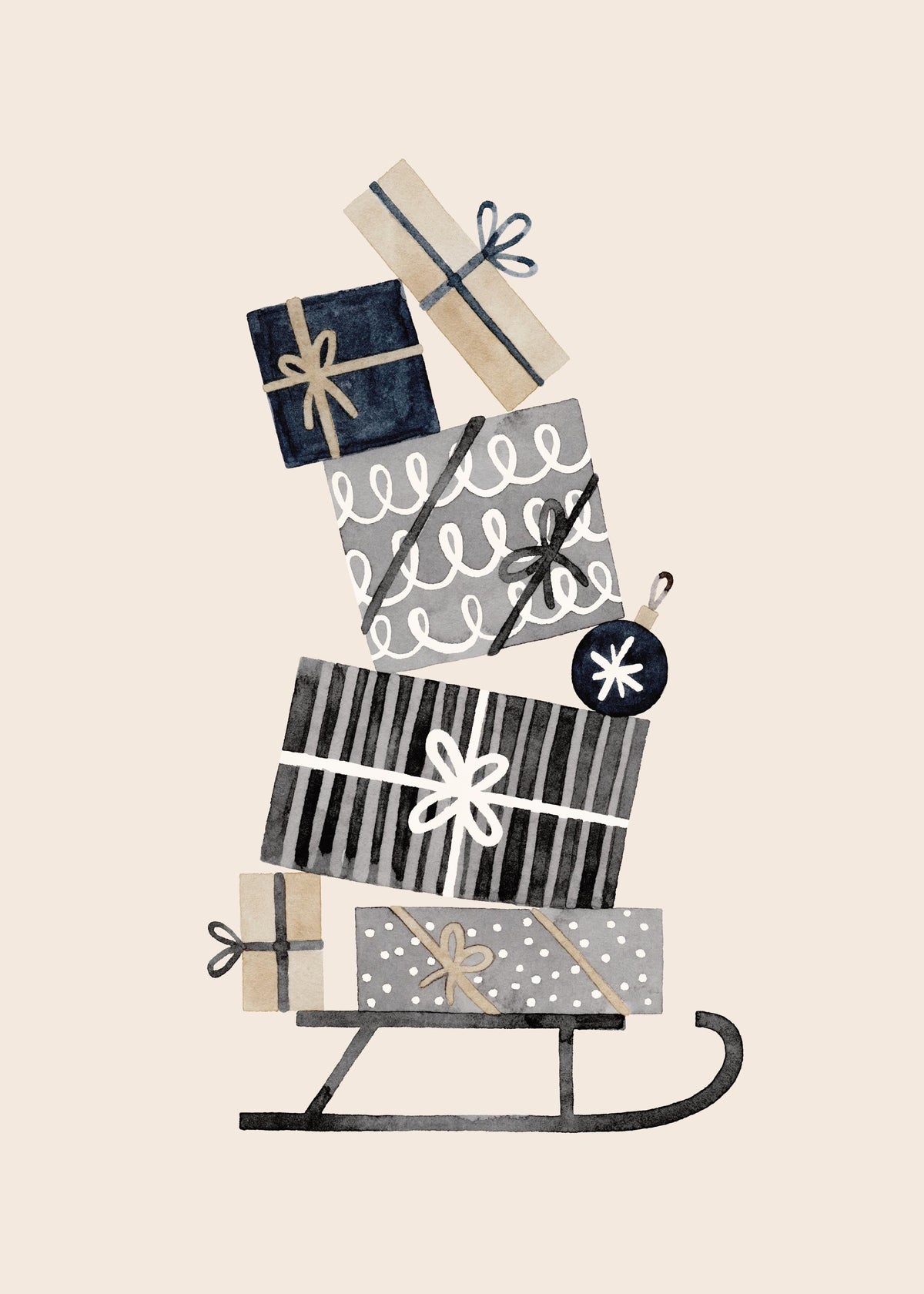 Sleigh of Gifts Print