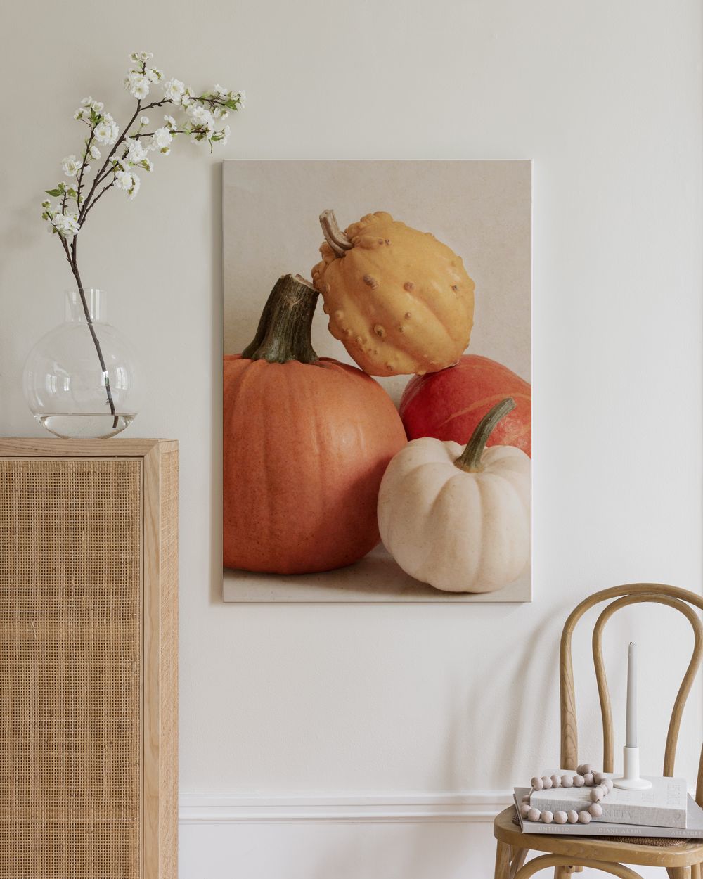Pile of Pumpkins Canvas print