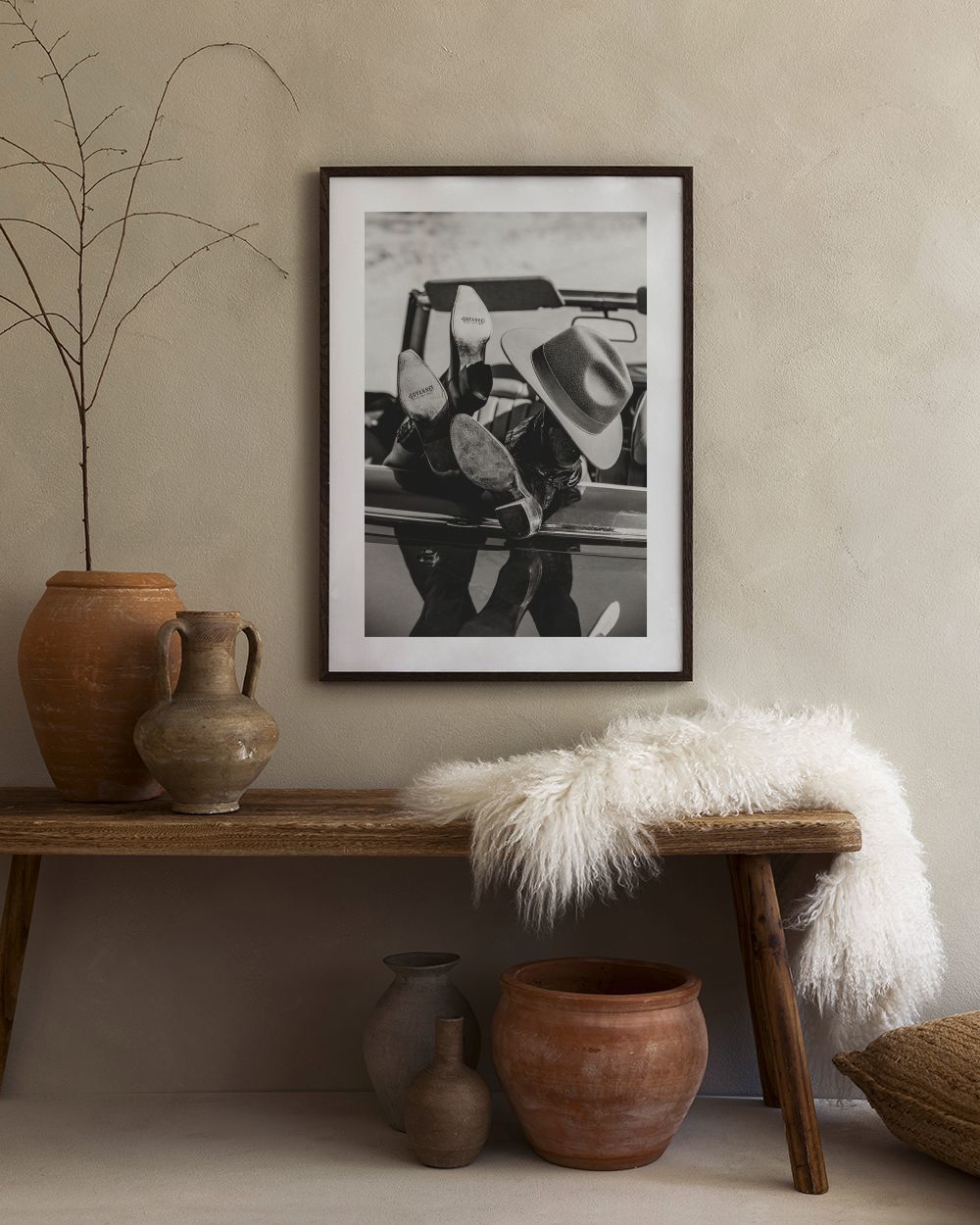 Cowgirl Nap Print