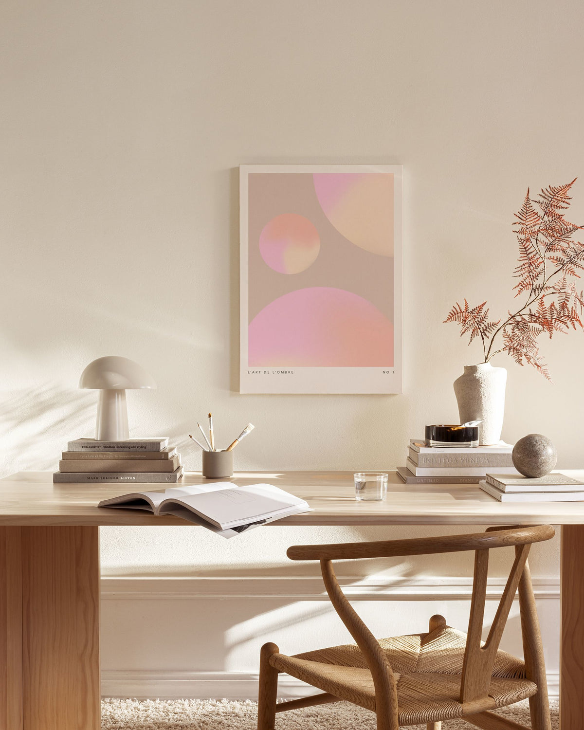 L’Art de l’Ombre No1 Canvas print