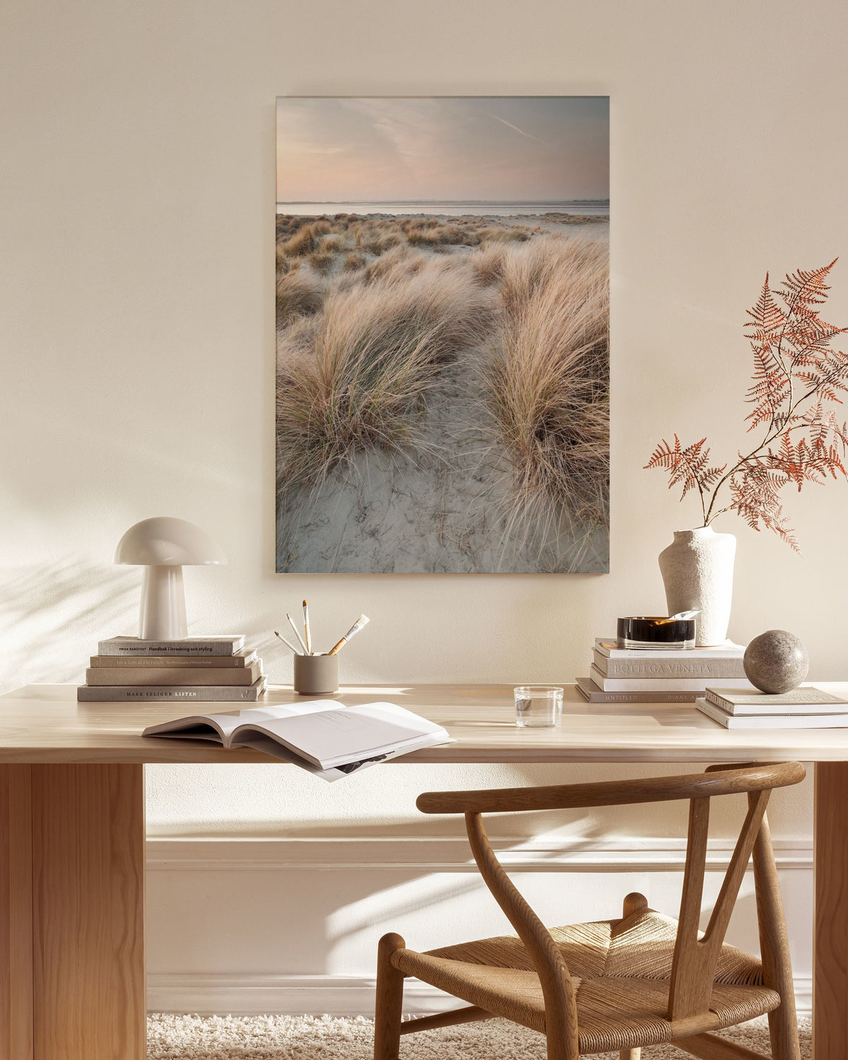 Calm Sand Dunes Canvas print