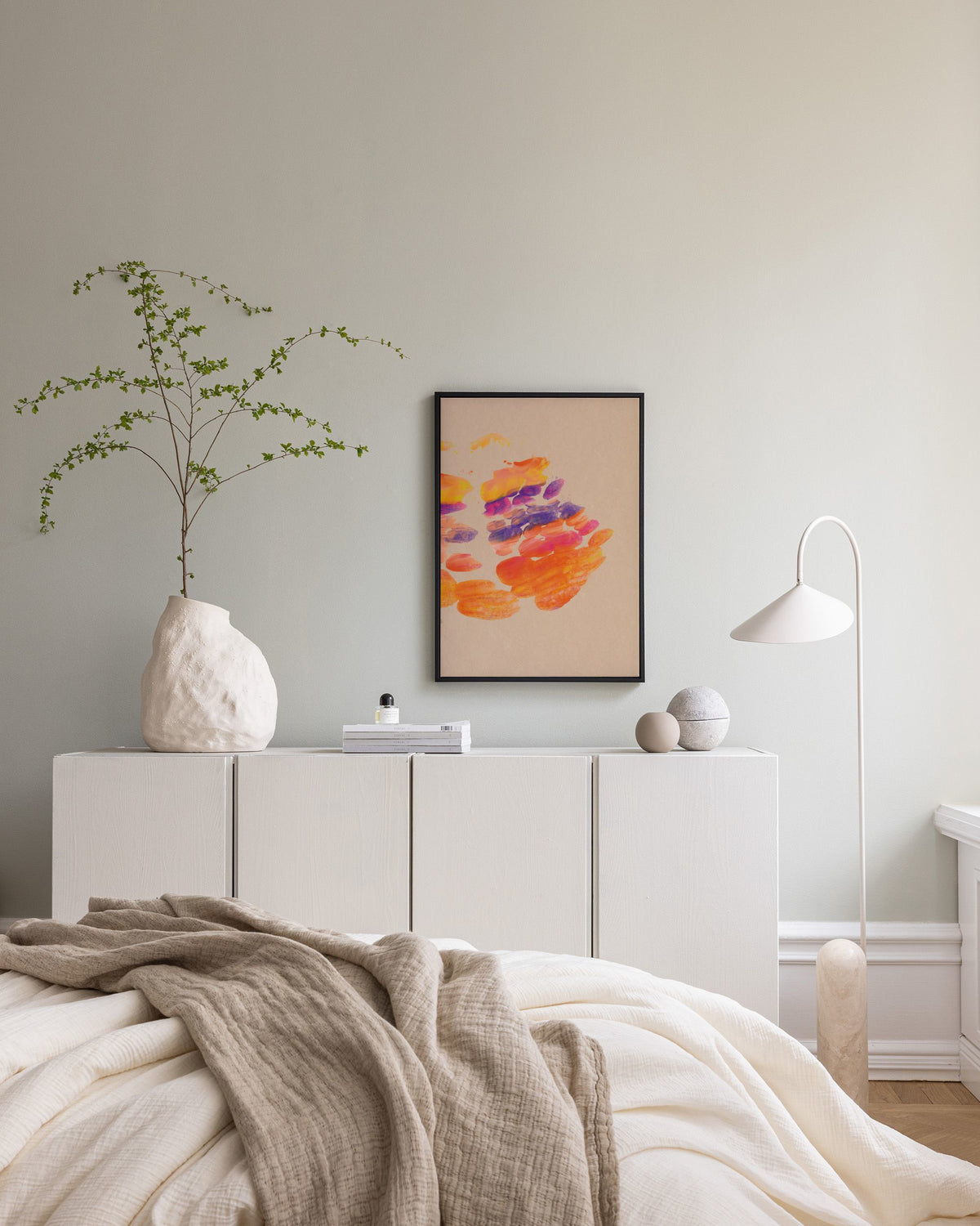 Sunset Stroke No3 Canvas print