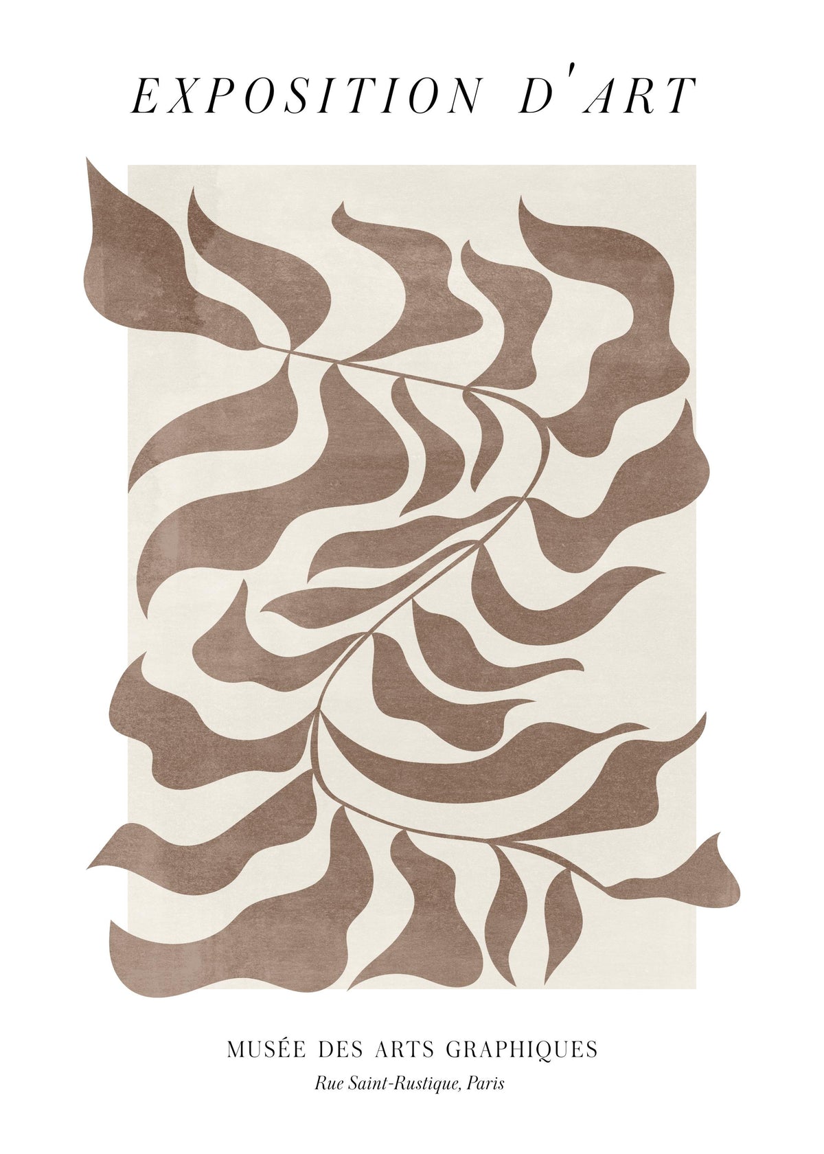 Exposition D'art Graphique No1 Print