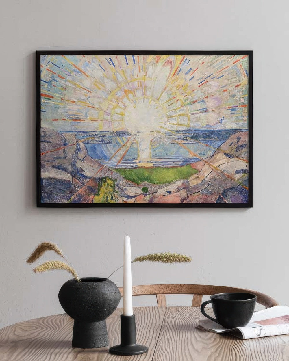 Edvard Munch - Solenintro Print