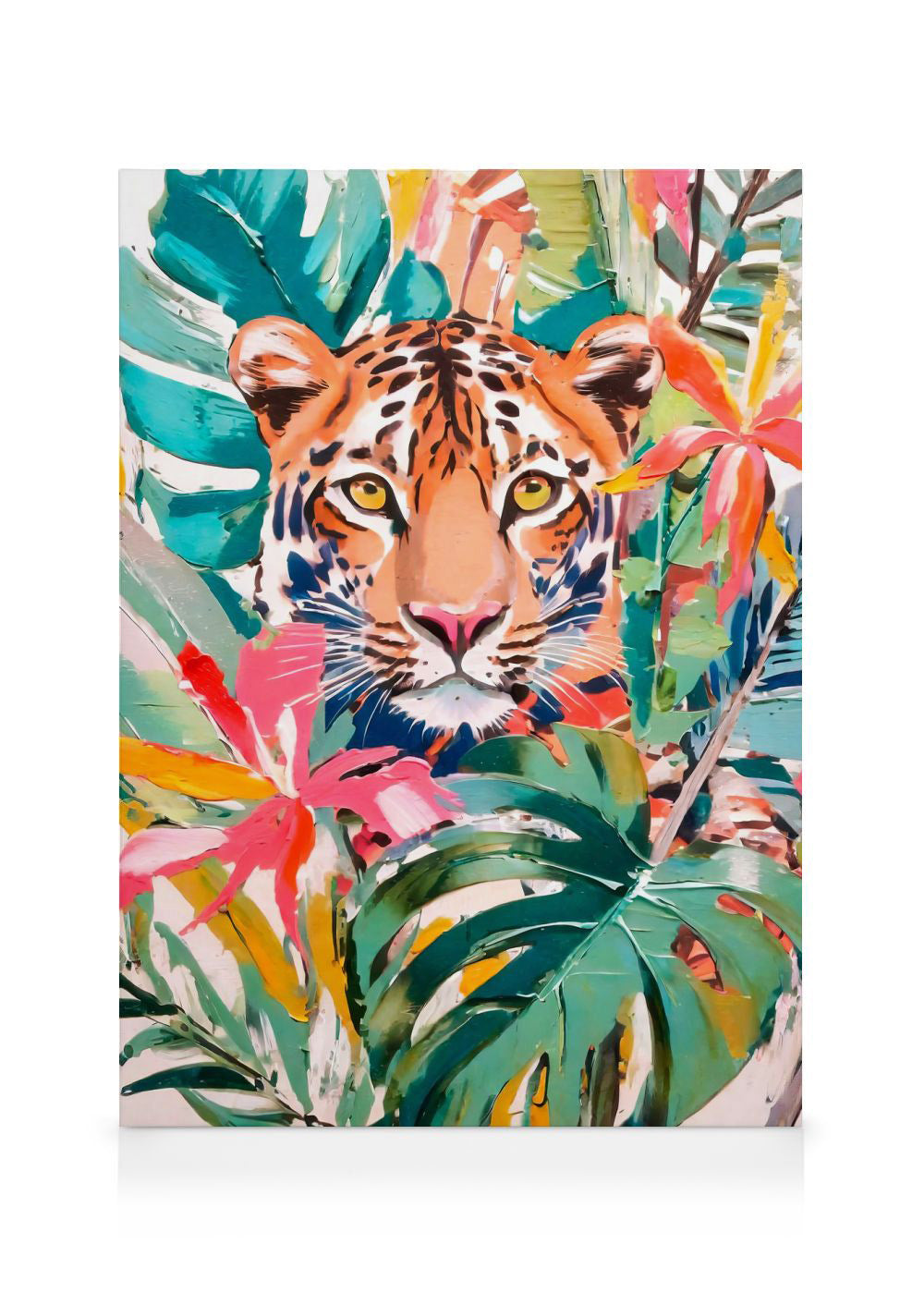 Tropical Tiger Canvas