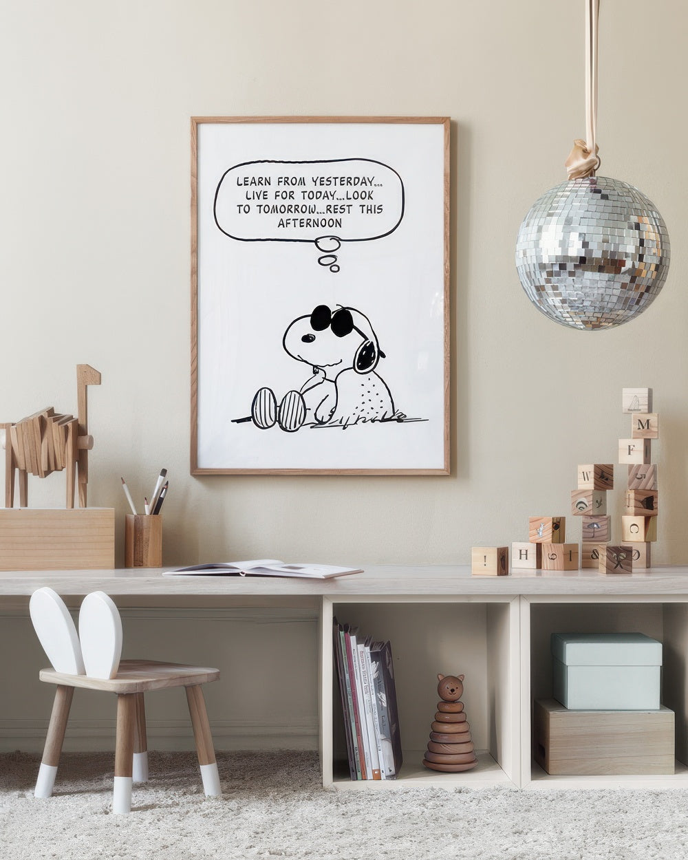Joe Cool Resting Print