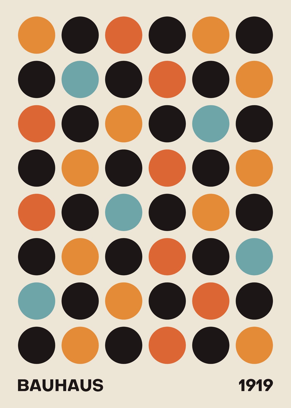 Bauhaus 1919 Print