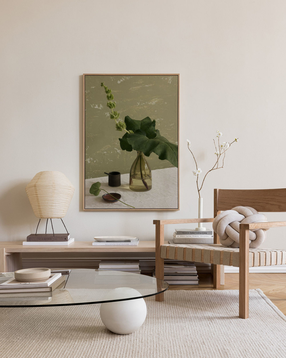 Botanical Stillness Canvas print