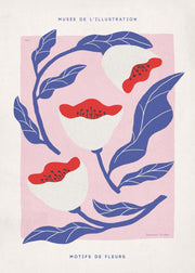 Motifs de Fleurs No2 Print