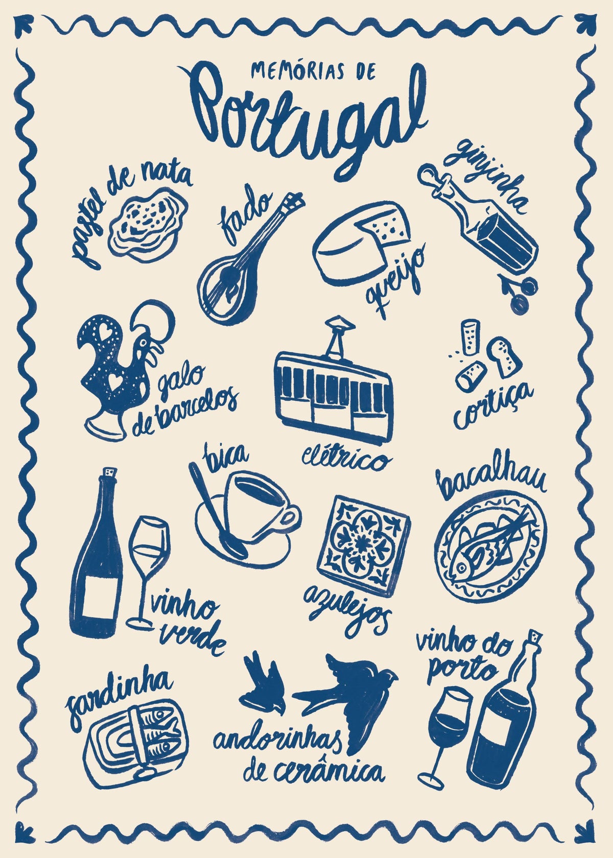 Memórias de Portugal Print