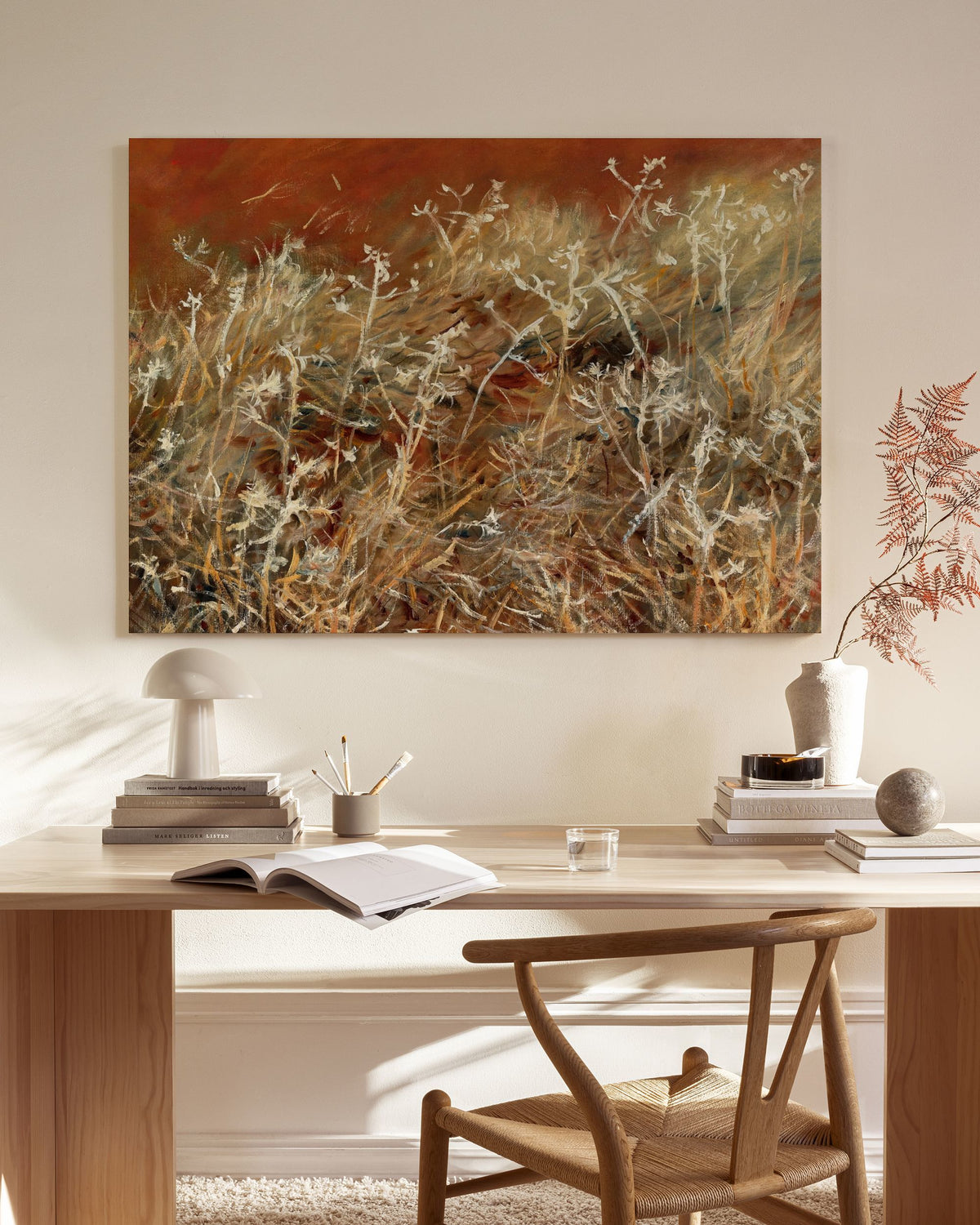 John Singer Sargent - Thistles Canvas print
