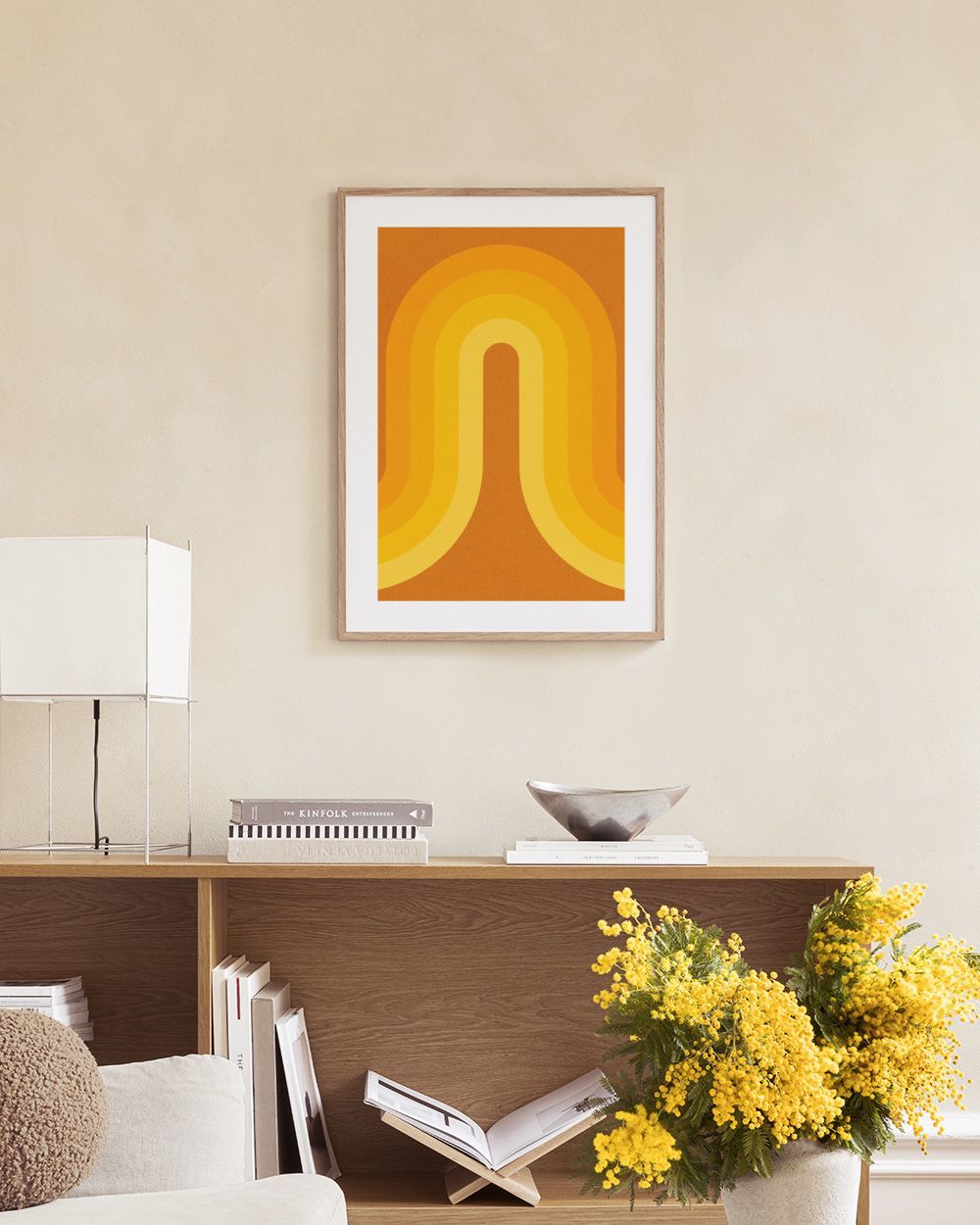 Retro Rainbow Print