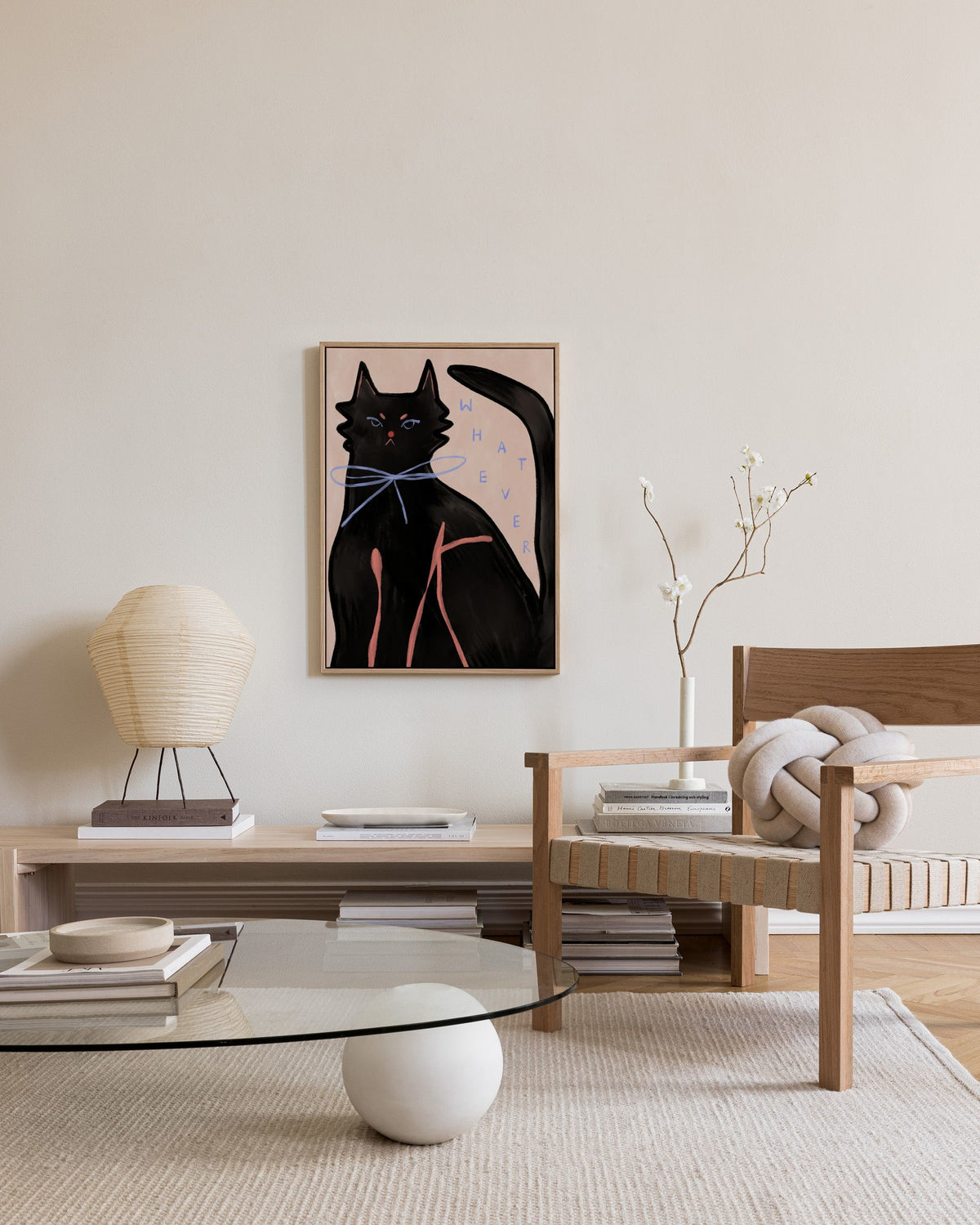 Kit Agar - Whatever Canvas print
