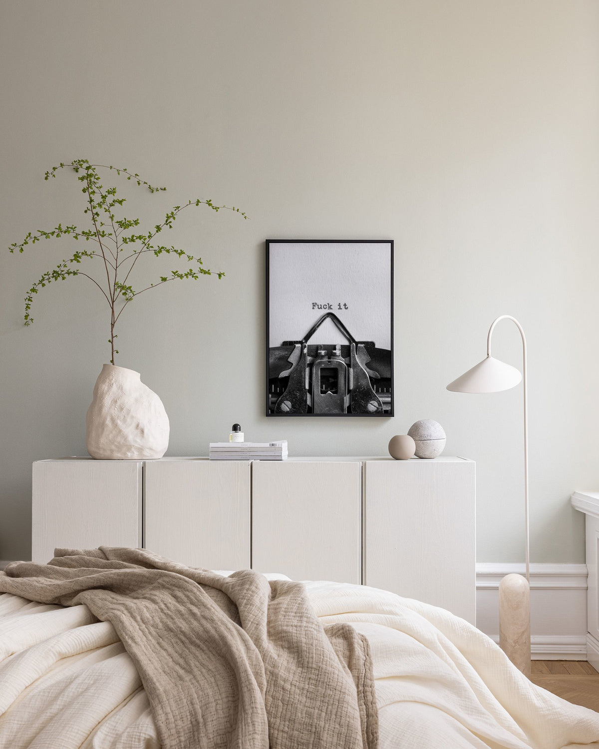 F**k It Canvas print