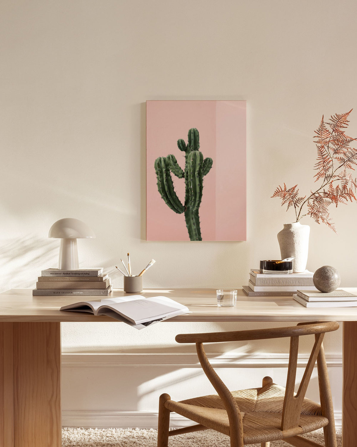 Cactus Corner Canvas print