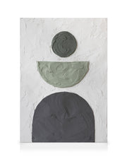 Balance in Green Canvas print