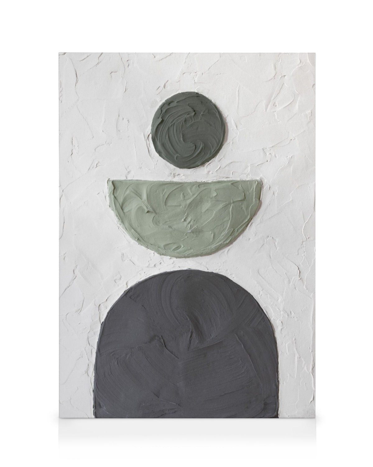 Balance in Green Canvas print