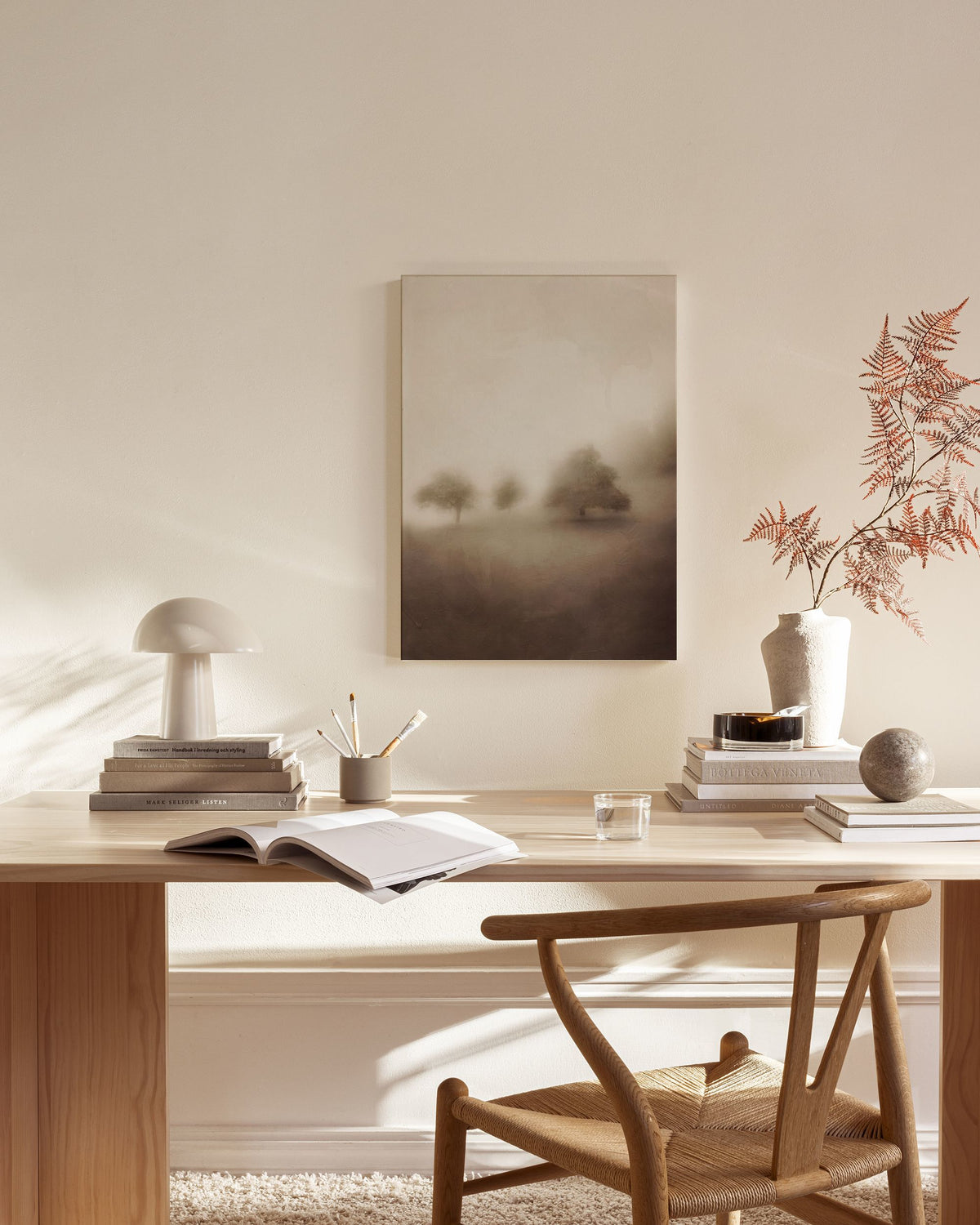 Silent Dawn Canvas print