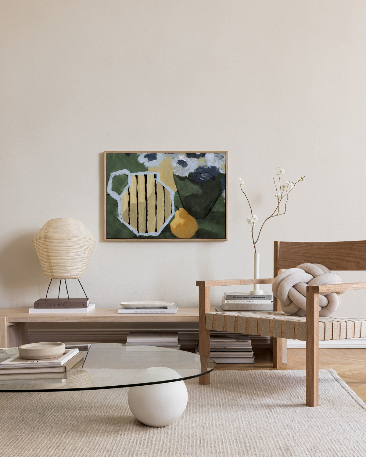 Muted Melody Canvas print