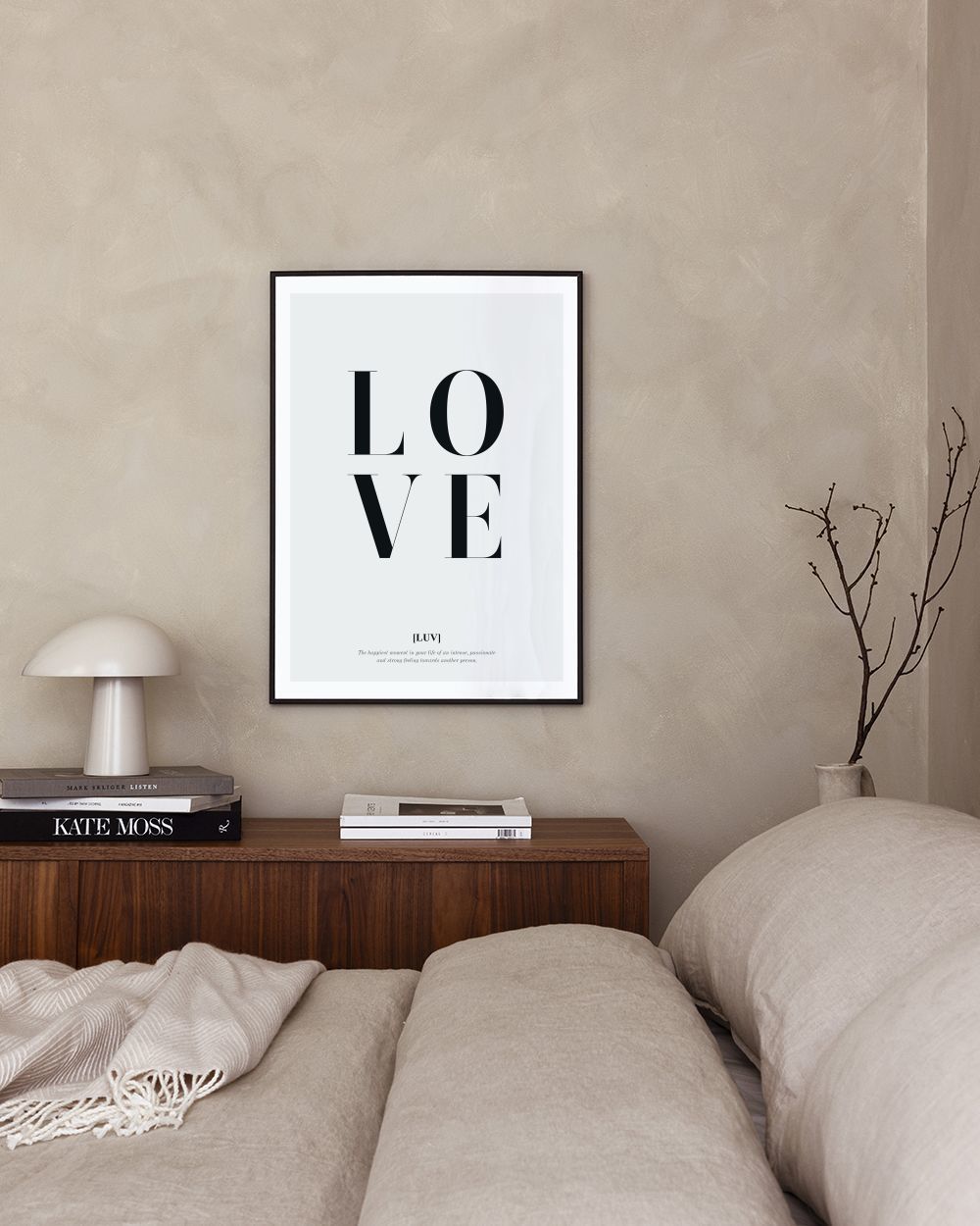 Love Text, Print