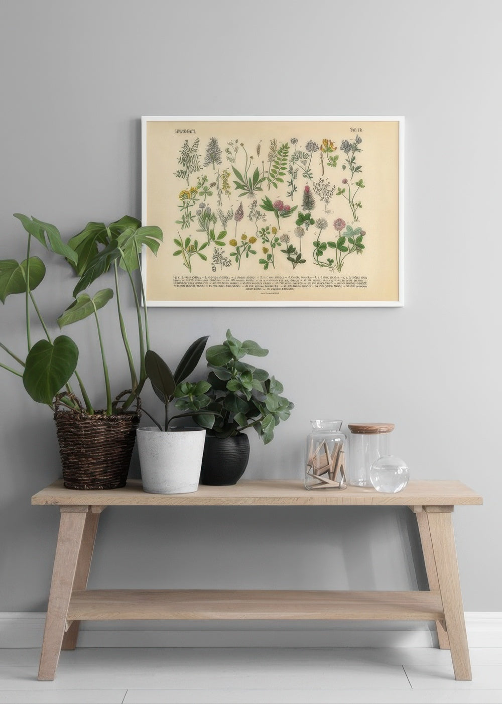 Victorian Garden No1 Print