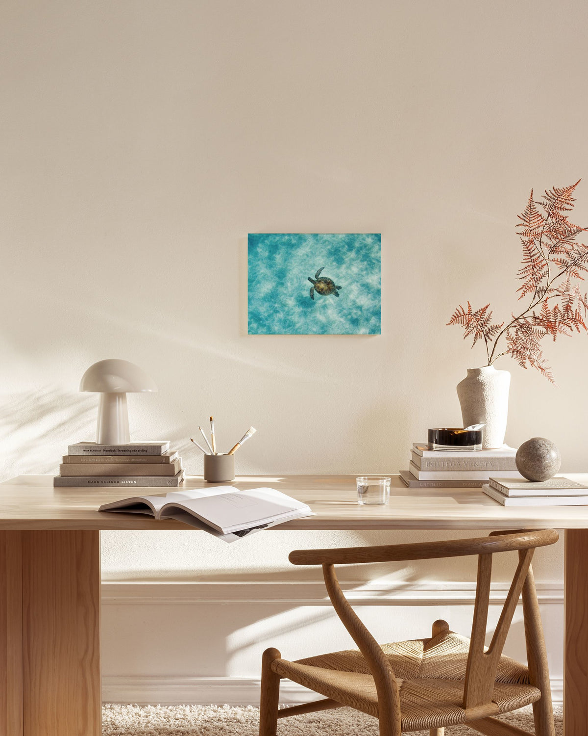 Green Sea Turtle Canvas print