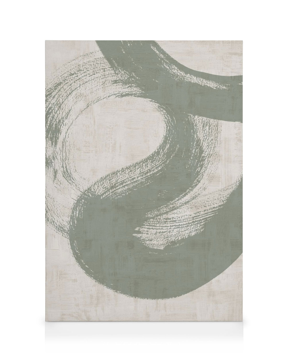 Green Abstraction No1 Canvas print