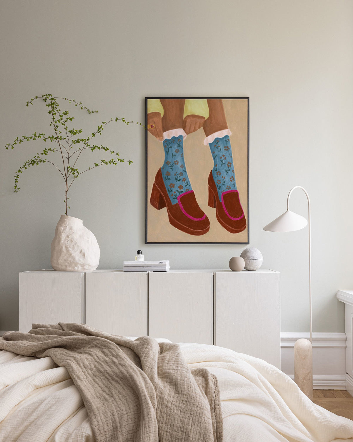 Almost Out the Door Canvas print