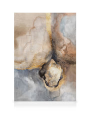 Golden Watercolor No2 Canvas print
