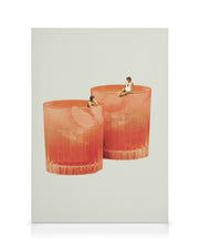 Maarten Leon - Holiday in a Glass No2 Canvas print