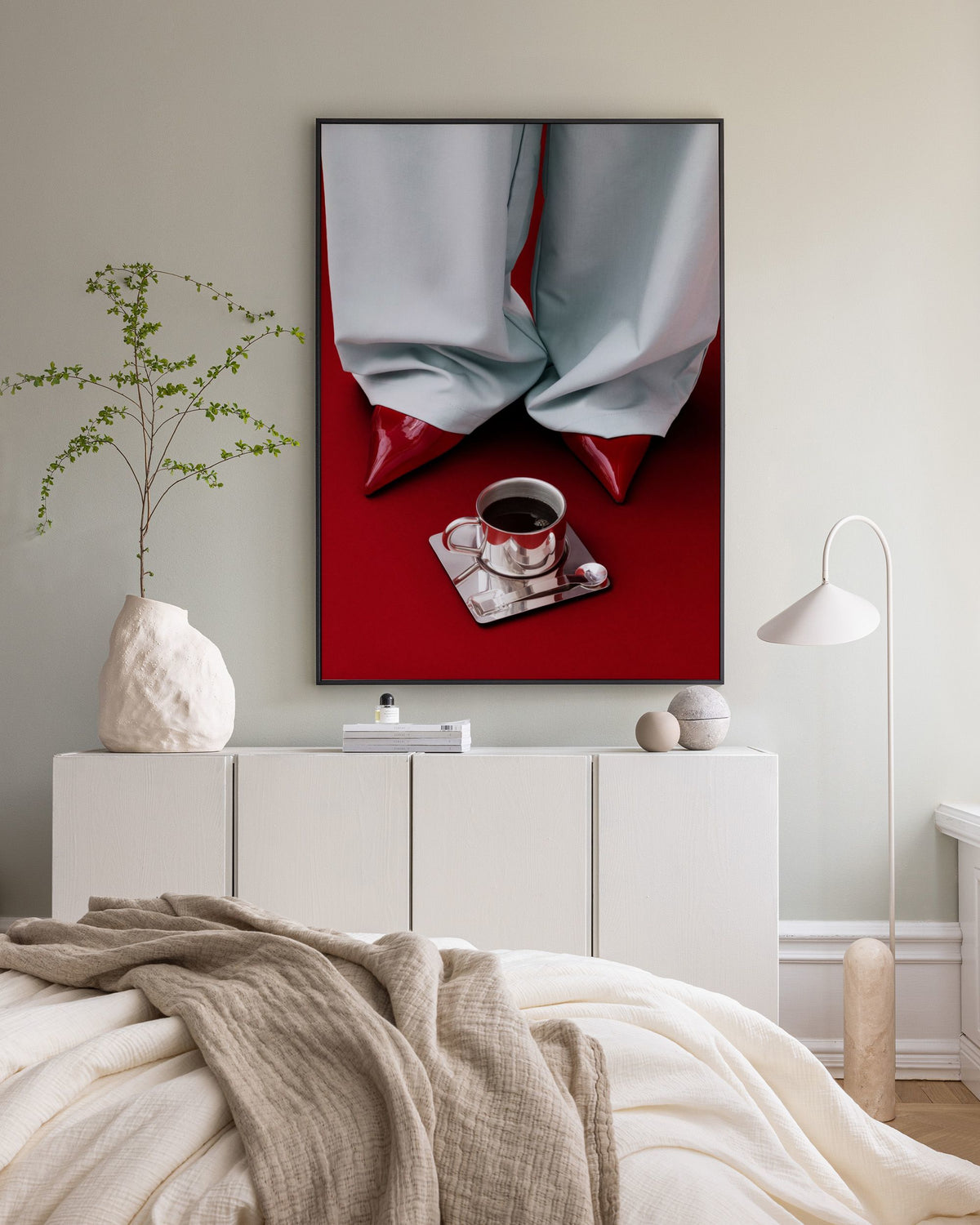 Caffeine and Confidence Canvas print