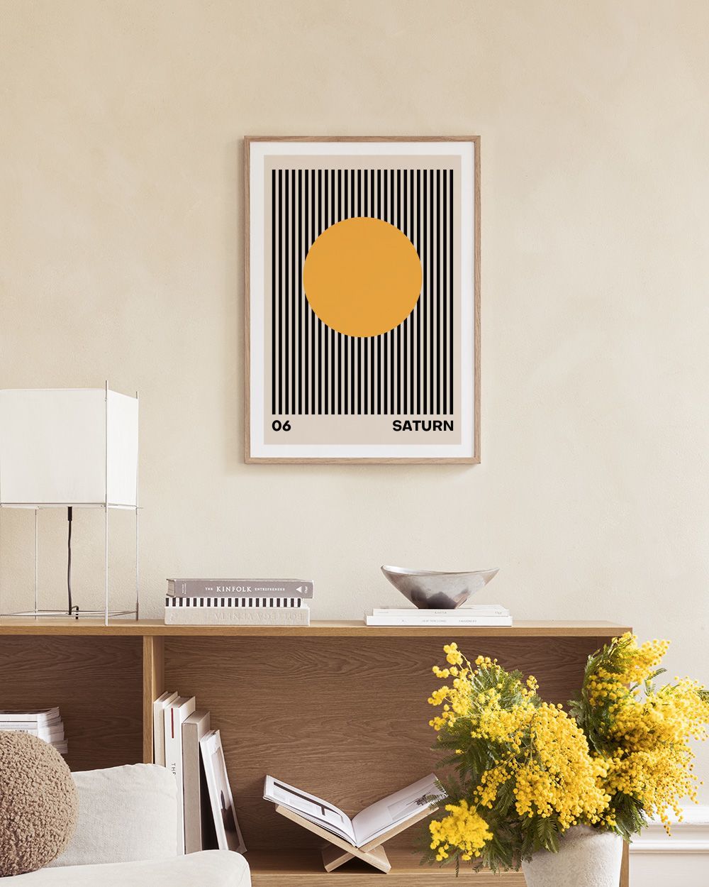 Saturn Space Print