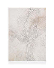 Soft Textured Lines Canvas print