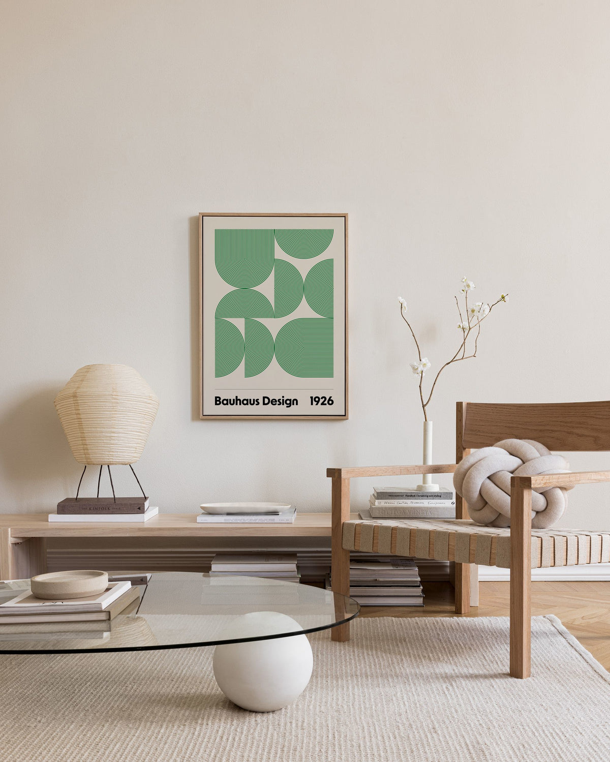 Bauhaus Design Arches Canvas print