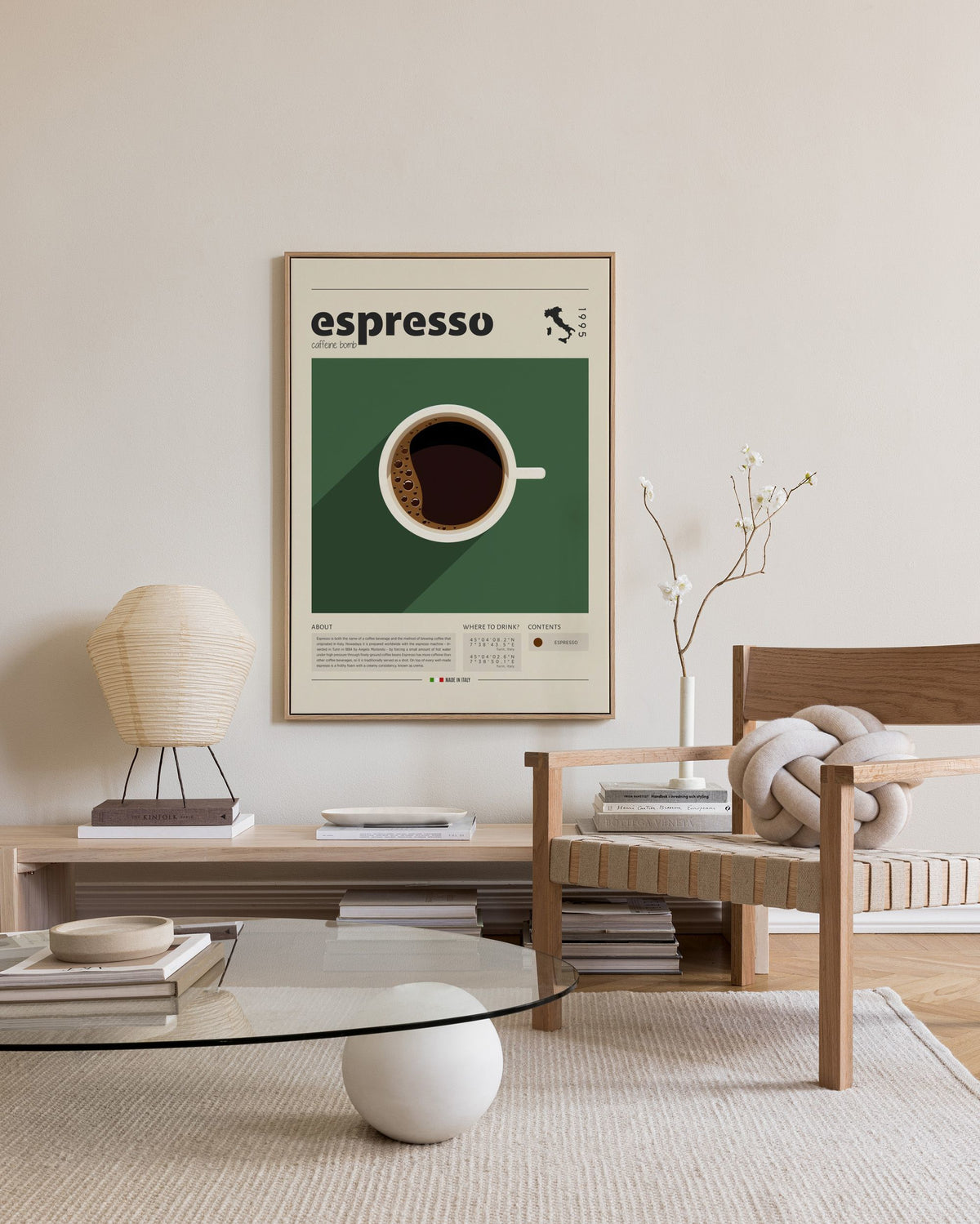 Cup of Espresso Canvas print