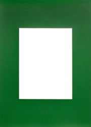Grøn passepartout, 50x70