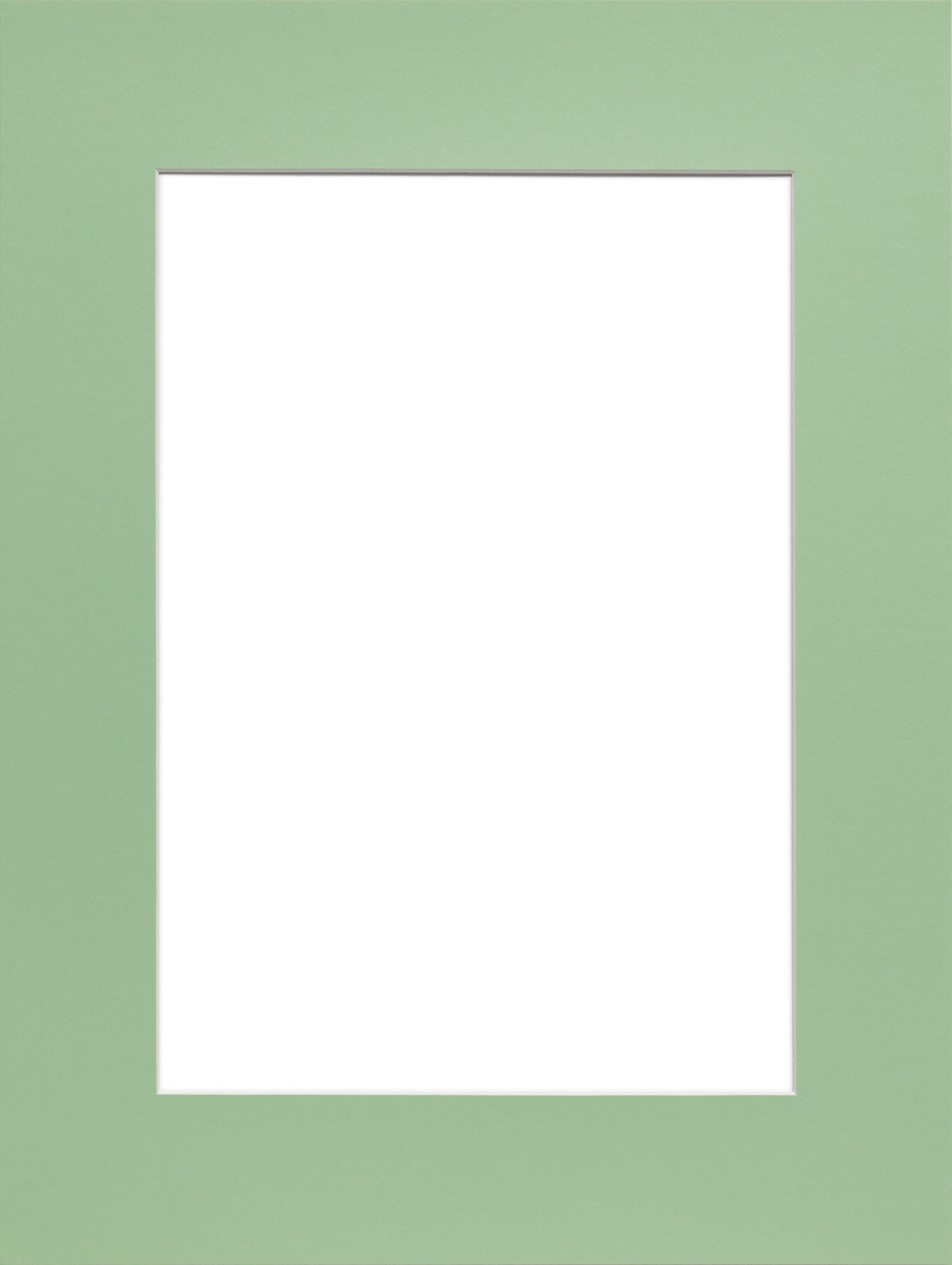 Passepartout verde chiaro, 30x40
