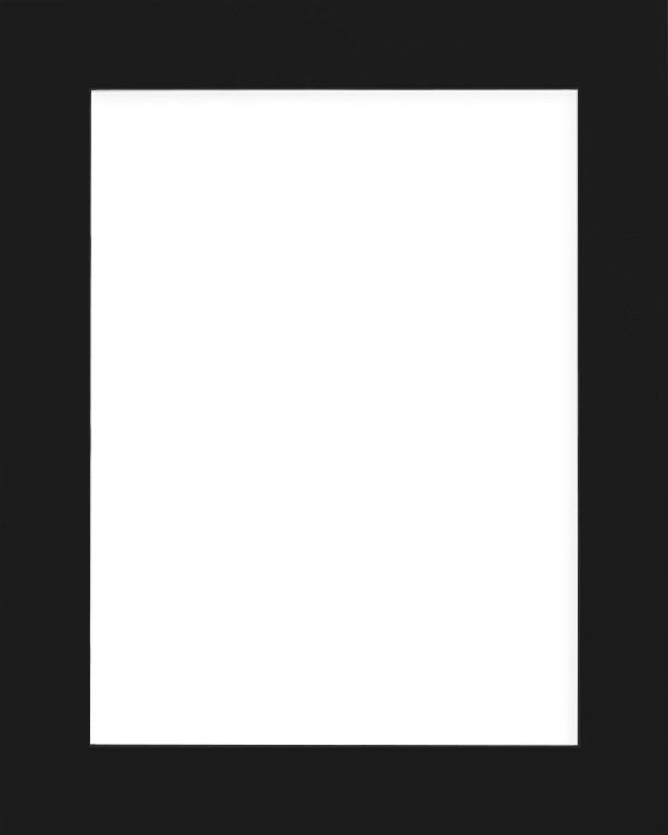 Picture mount black, 40x50