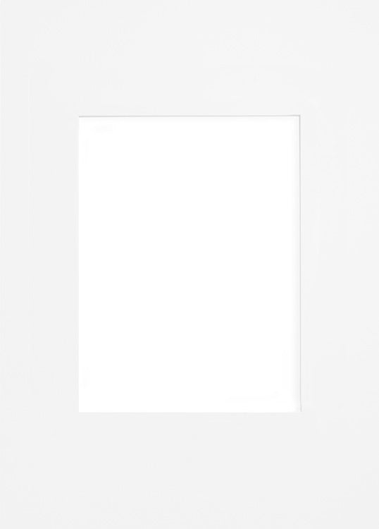 Passepartout hvid 50x70