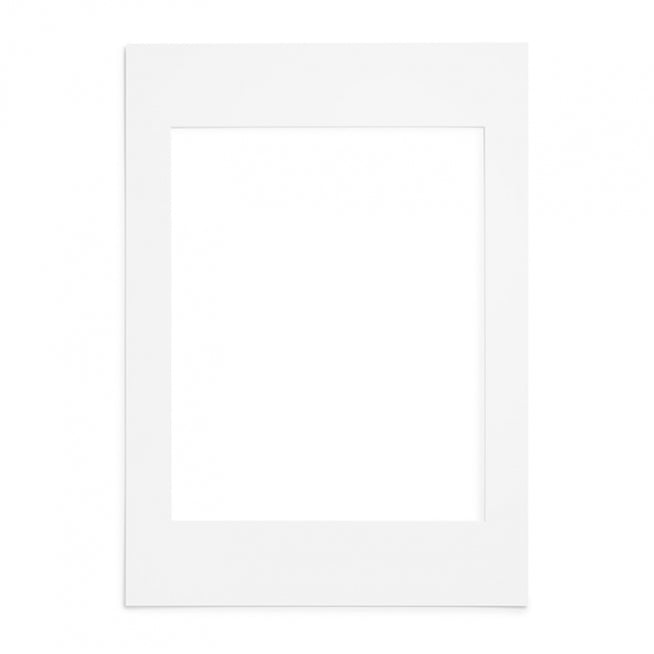 Paspartú blanco, 50x70