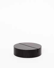 Poster Stand Black Circular