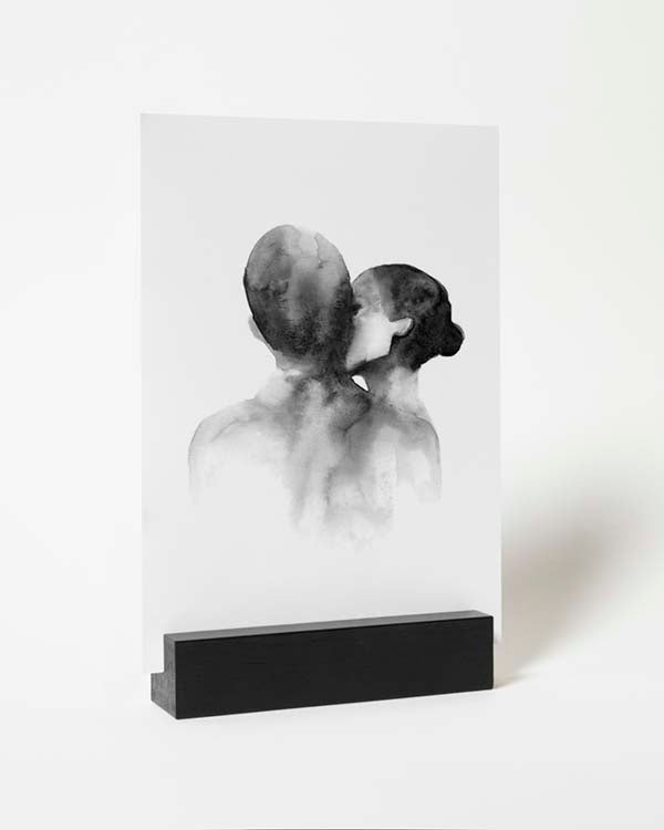 Poster Stand Black Block